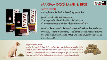 อาหารเม็ด สำหรับสุนัข แม็กซีม่า สายพันธุ์ใหญ่ 15 กก._3